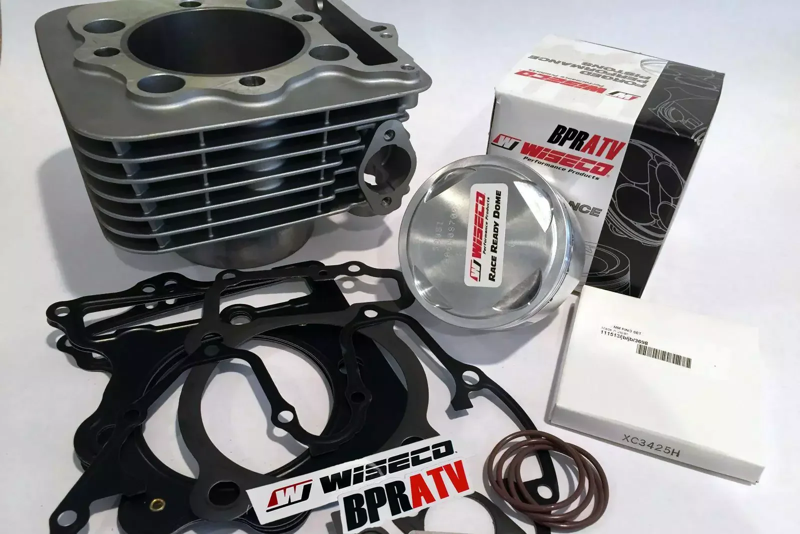 99-04 Honda TRX400EX 87mm 416 Big Bore Cylinder Wiseco Piston Engine Rebuild Kit - Image 2