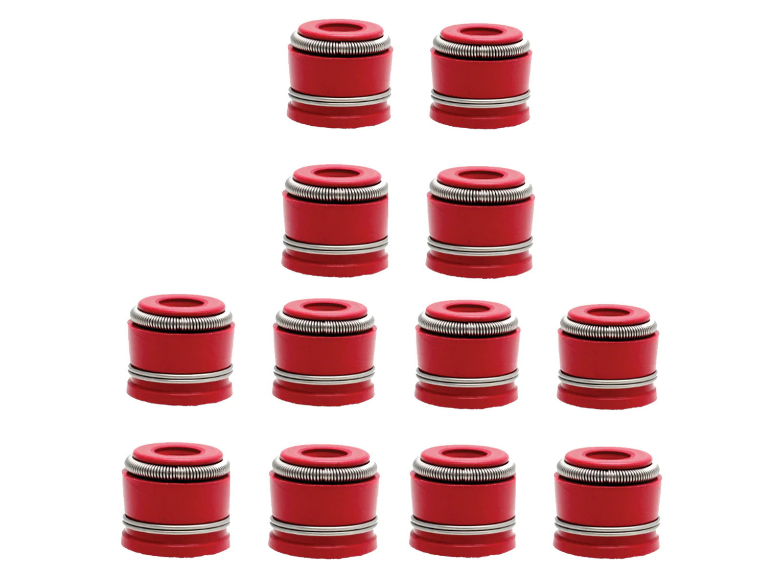 99-17 Suzuki GSX-1300R Hayabusa Kibblewhite Red Viton Valve Seals Head Rebuild - Image 5
