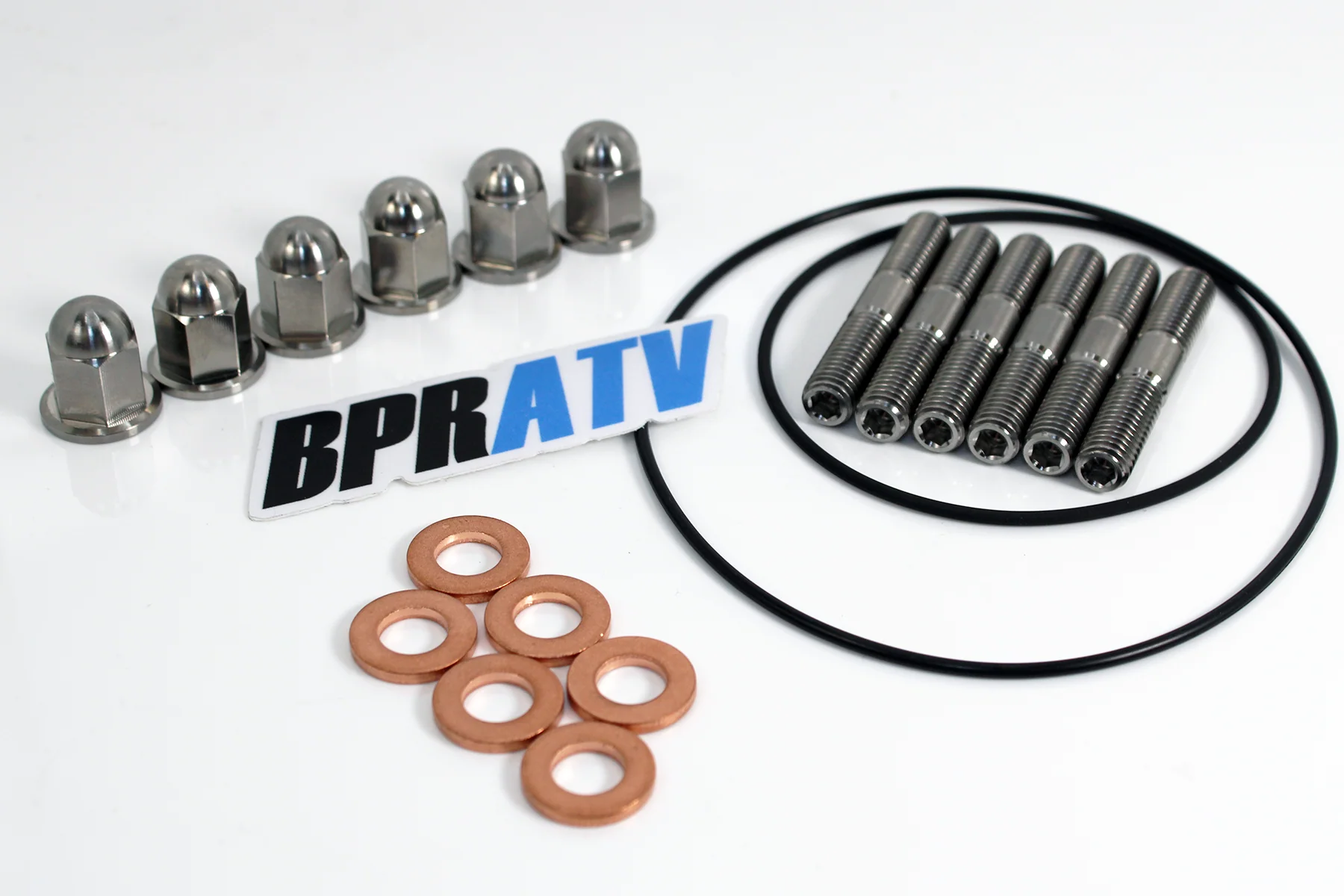 99+ Yamaha YZ250 YZ 250 Stock Bore 66.40mm Replacement Cylinder Head Ti Stud Kit - Image 14