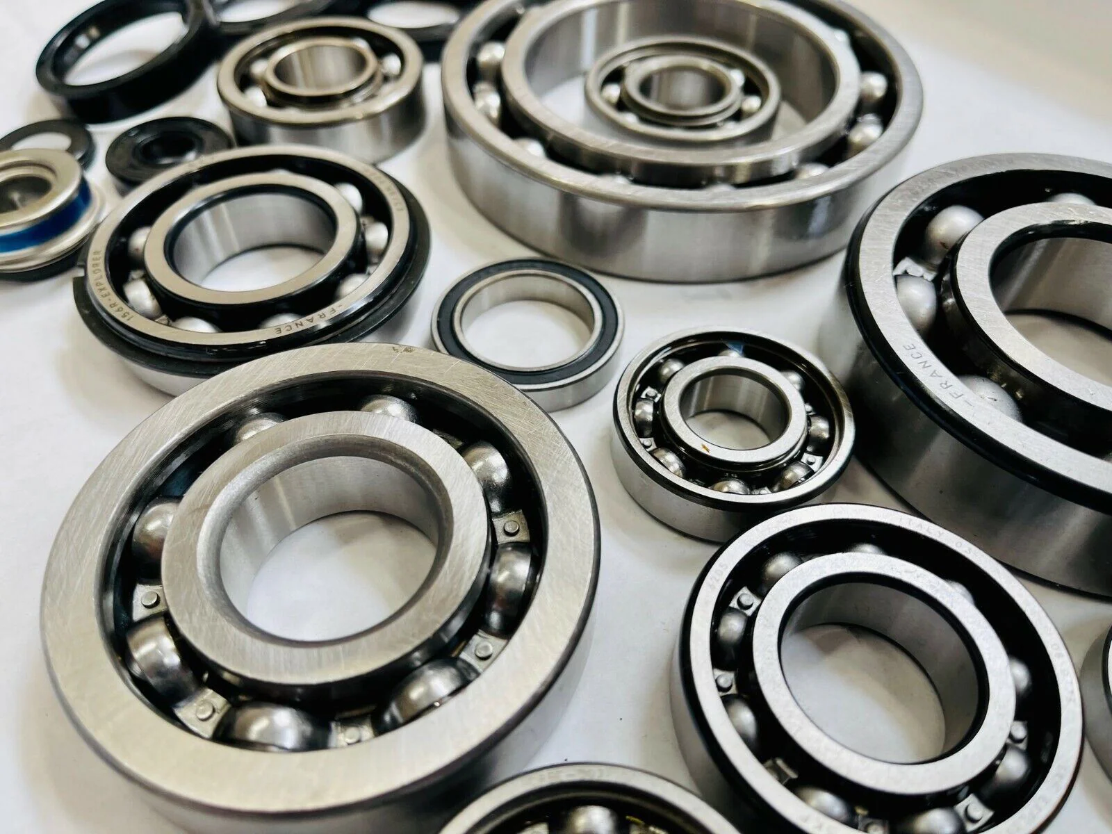 99+ YZ250 YZ 250 Bottom End Bearings Crankcase Motor Engine SKF Bearing Seal Kit - Image 3