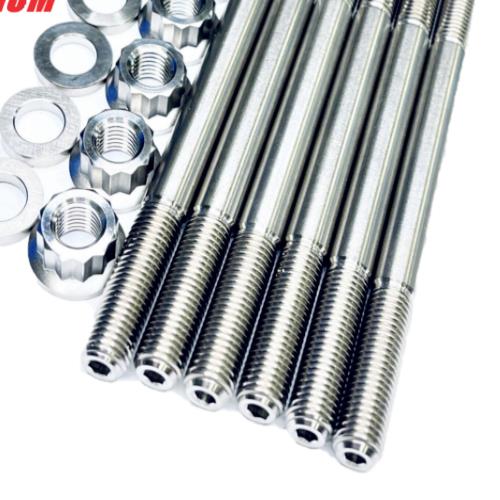 Arctic Cat 3020-184 Wildcat XX Turbo Cylinder Head Studs TITANIUM Stud Bolt Kit - Image 2