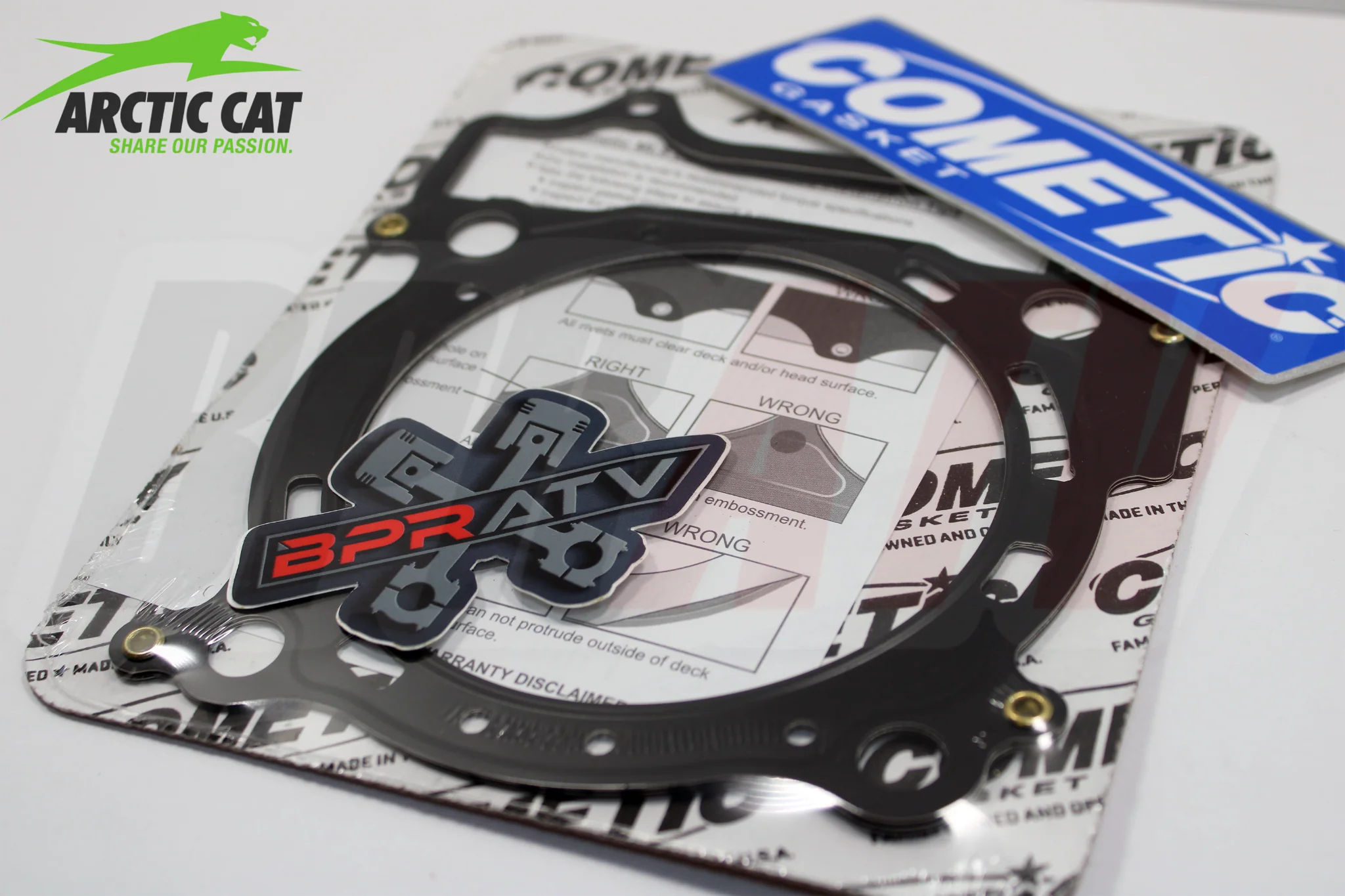 Arctic Cat Prowler XT XTZ 1000 94-96mm Big Bore COMETIC Head Gasket MLS 0830-209 - Image 2