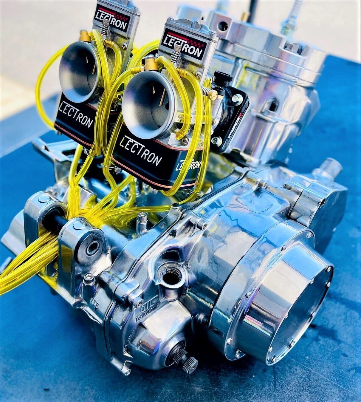 Banshee 10mm 535cc Super Cub Motor Engine Built Rebuilt Complete Lectron Carbs - Image 6