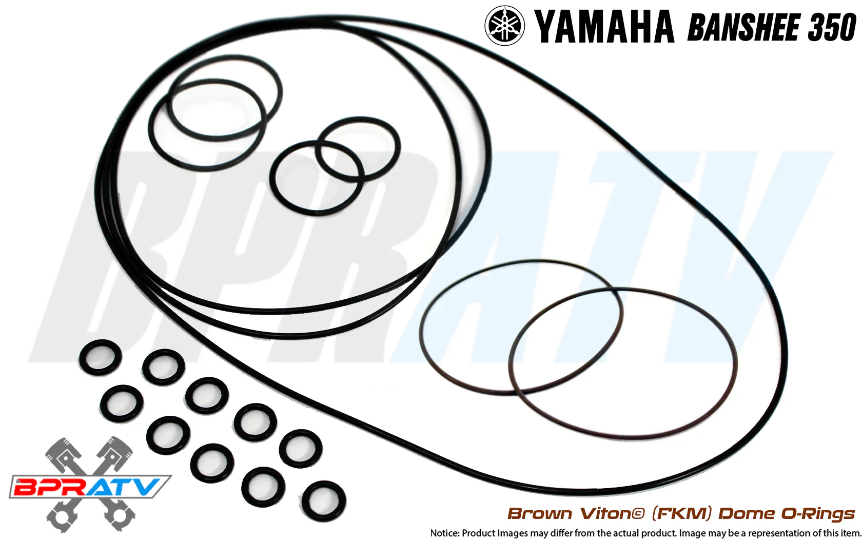 Banshee 350 Chariot Performance Head Domes Orings O-rings BROWN VITON O-Ring Kit - Image 7