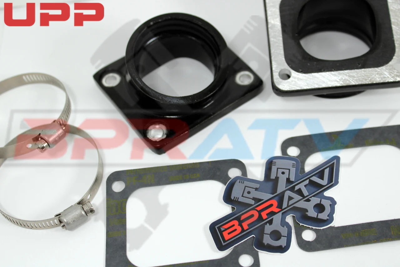 Banshee 350 CUB UPP RACING 38 39 40mm Carburetor Intake Manifold Pair Keihin PWK - Image 11