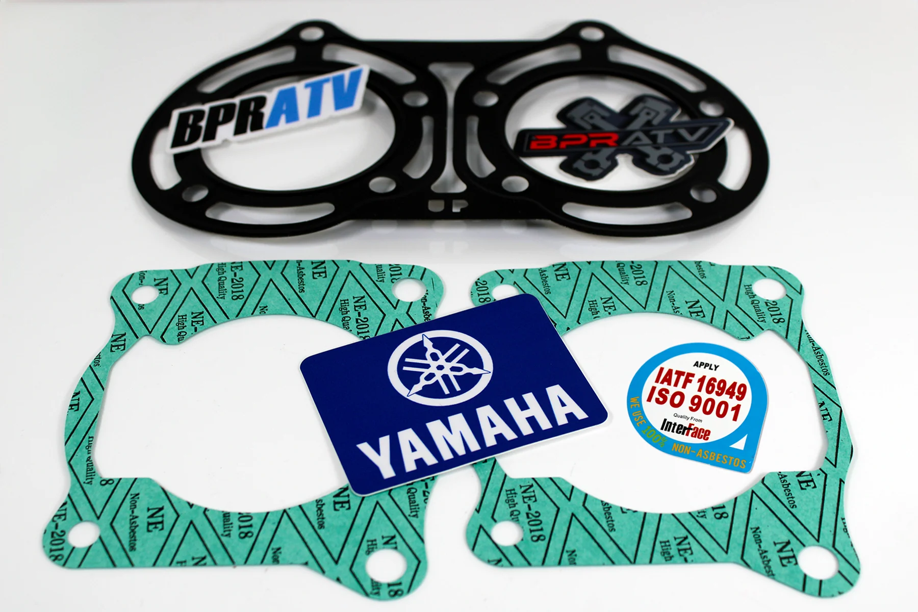 Banshee 350 Gasket Set Steel Head Gaskets & Base Pair Interface OEM Replacements - Image 5