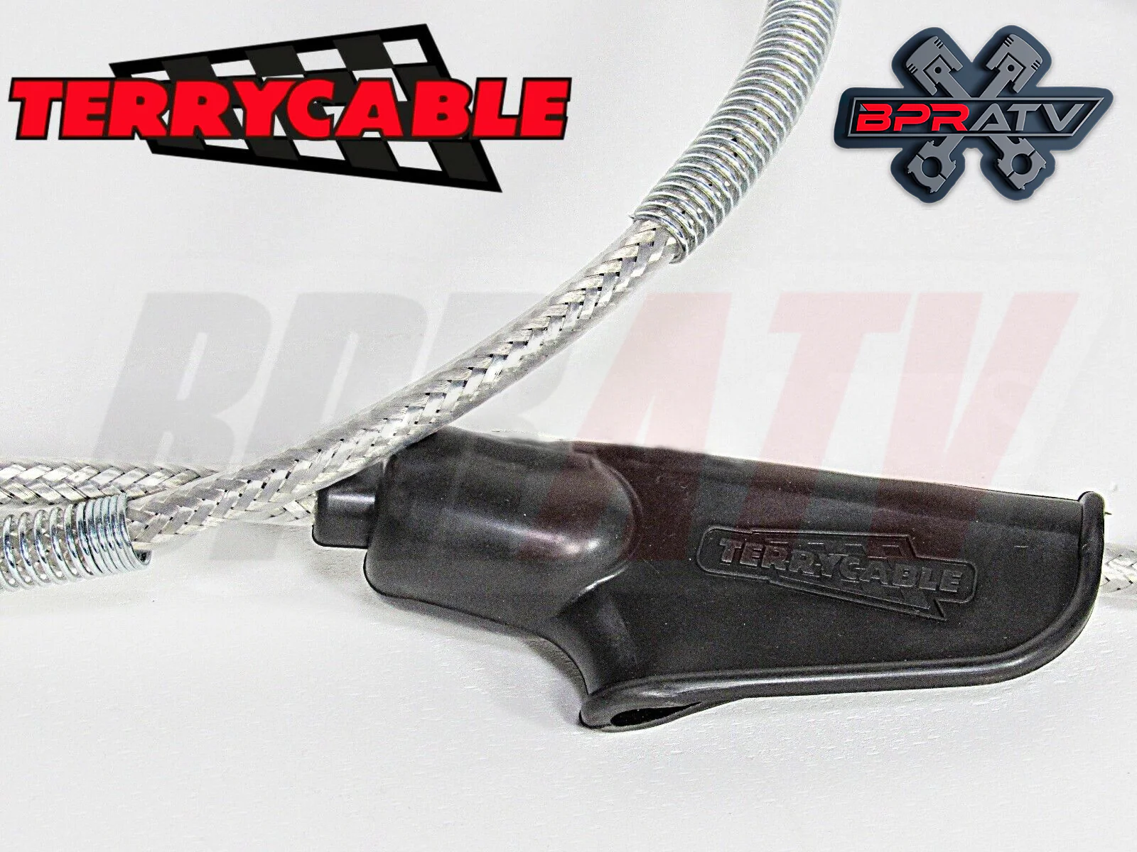Banshee 350 Terrycable Steel Braided Clutch Cable Upgrade Heavy Duty Silver USA - Image 5