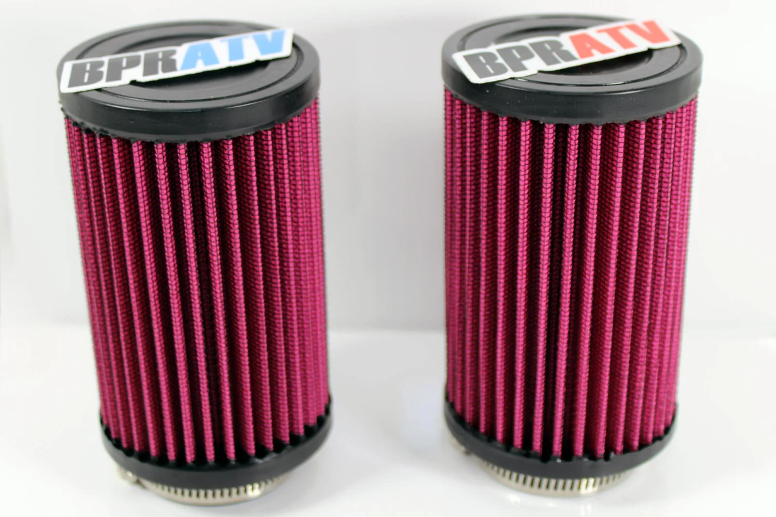 Banshee 38mm 38 mil Lectron Carb Carbs Air Filters K&N Style 6" Inch Pod Filters - Image 7