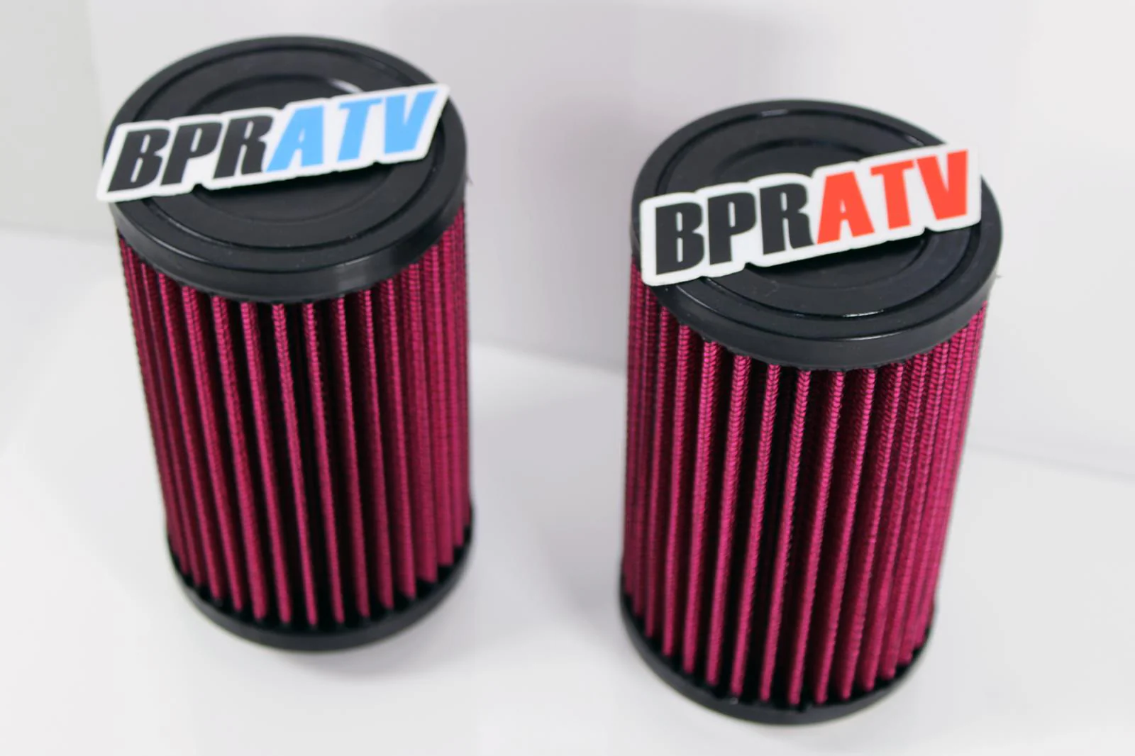 Banshee 38mm 38 mil Lectron Carb Carbs Air Filters K&N Style 6" Inch Pod Filters - Image 8