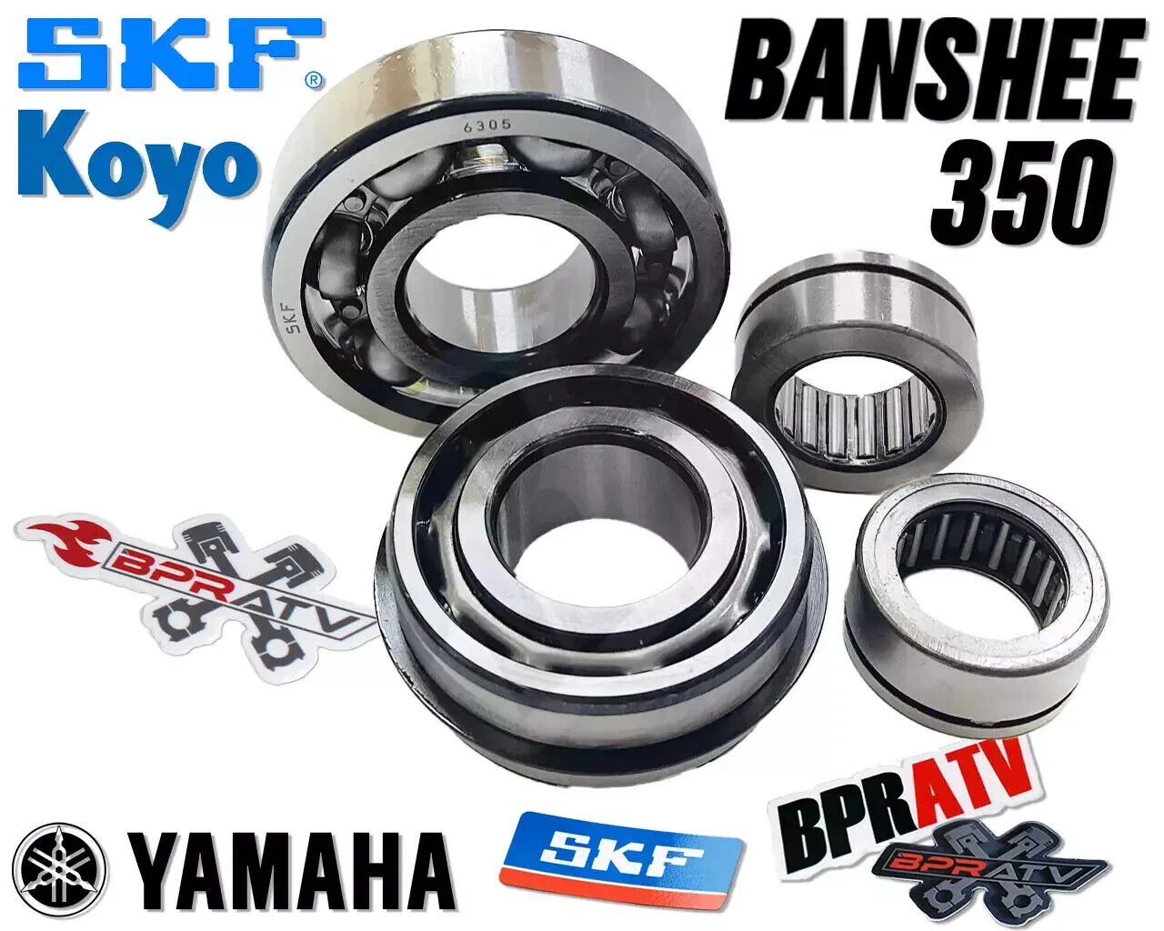 Banshee +4 mil Stroker Crank Bottom End Parts Rebuilt Motor Engine Rebuild Kit - Image 4