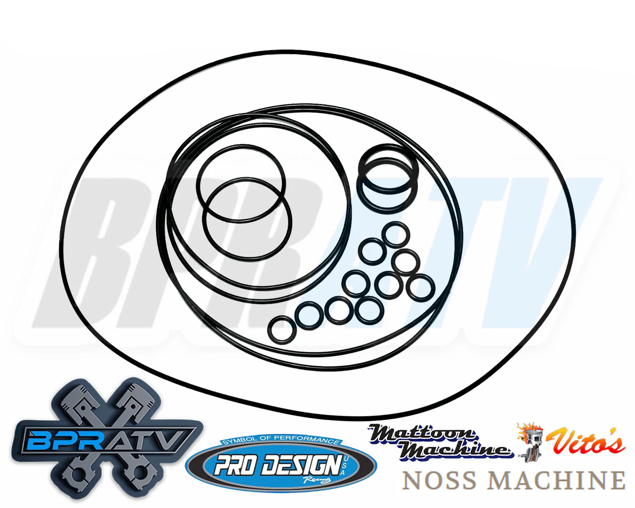 Banshee 421cc 68mm Big Bore Stroker Wossner Pistons Set Cometic Gasket Cool Head - Image 10