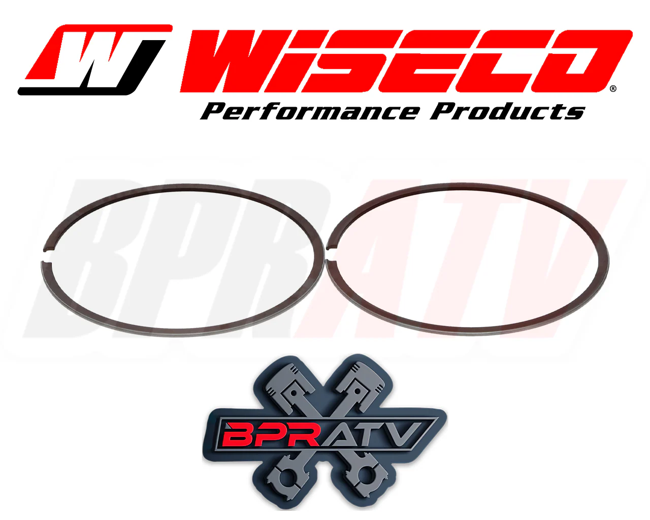 Banshee 421cc 4 mil Cheetah Cub Wampus Serval 4mm Wiseco 573 Blaster Pistons Kit - Image 7