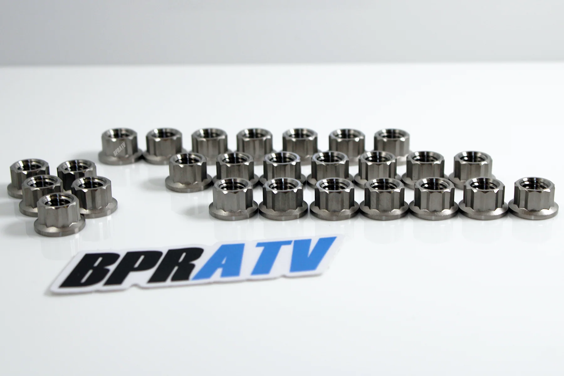 Banshee 443 465 CUB TITANIUM Nuts Stud Nut Kit Crank Case Cylinder Head Nuts Set - Image 9