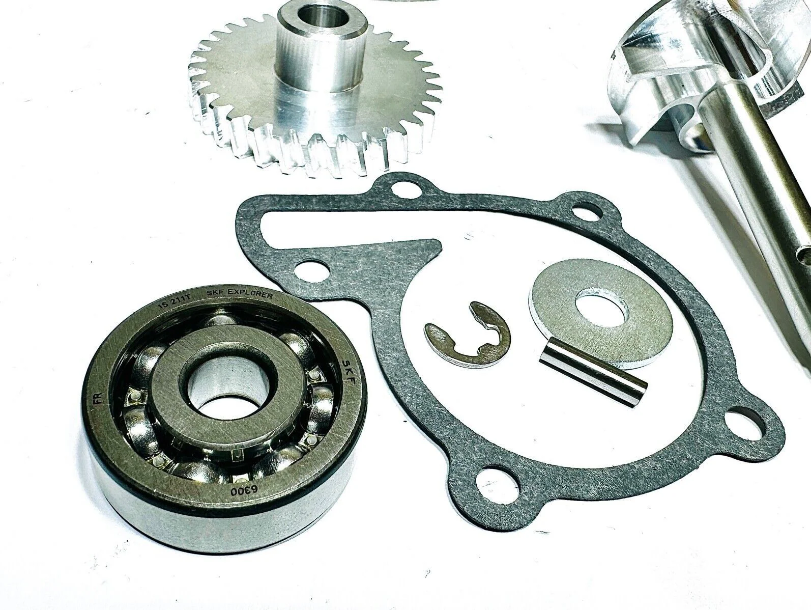 Banshee 521 +10mm Drag Ported Cylinder Motor Engine Assembly Top Bottom End Redo - Image 11