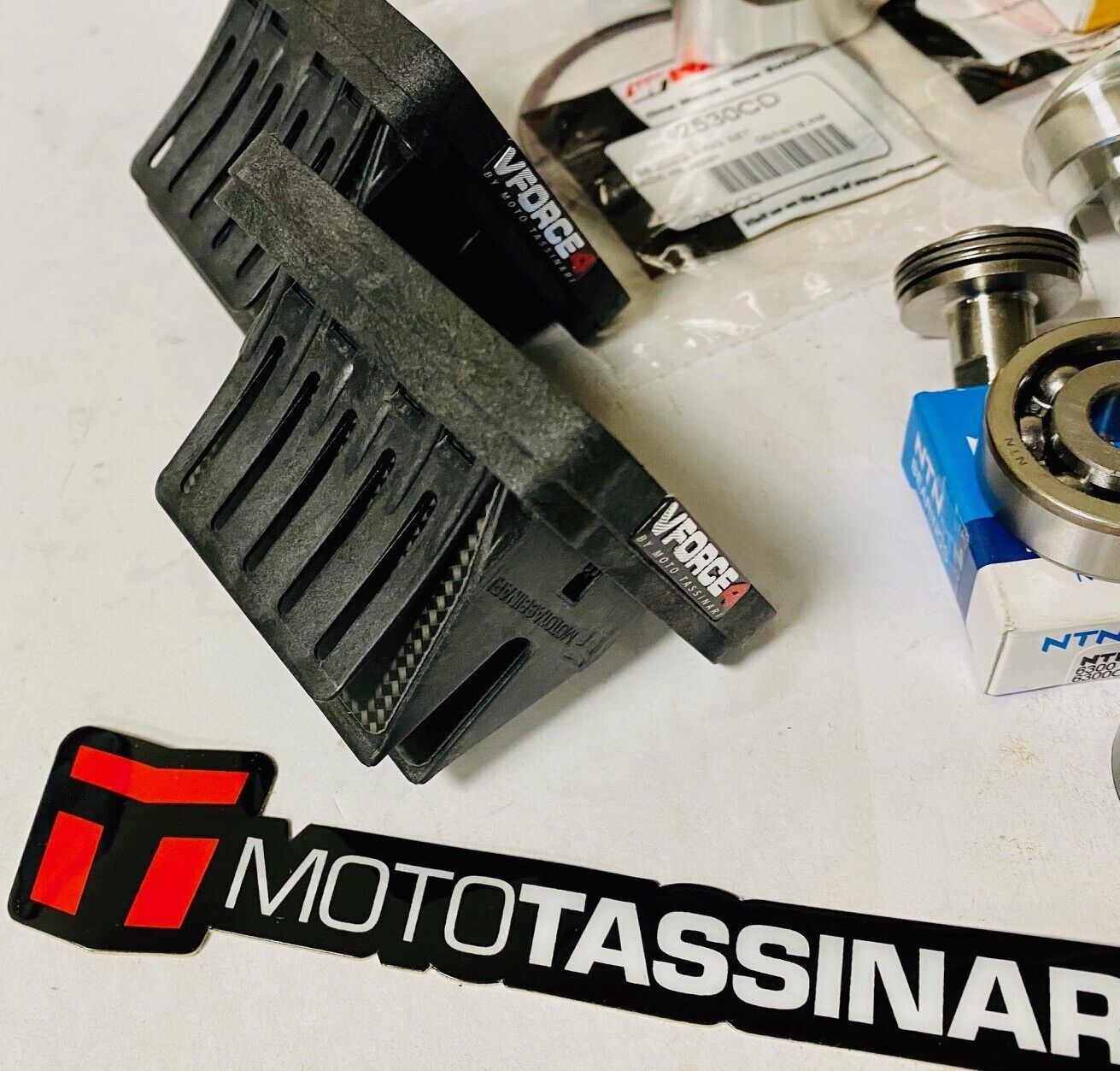 Banshee Athena 421 Cylinders V-Force Reeds Complete Big Bore Stroker Rebuild Kit - Image 3