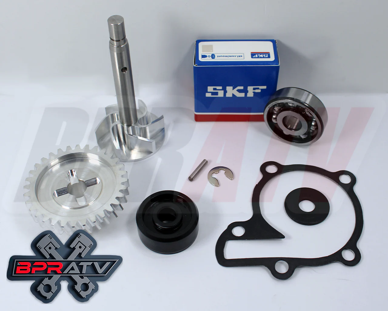 Banshee BILLET Water Pump Gear Impeller Bearing Seal Gasket Upgrade Repair Kit - Image 2