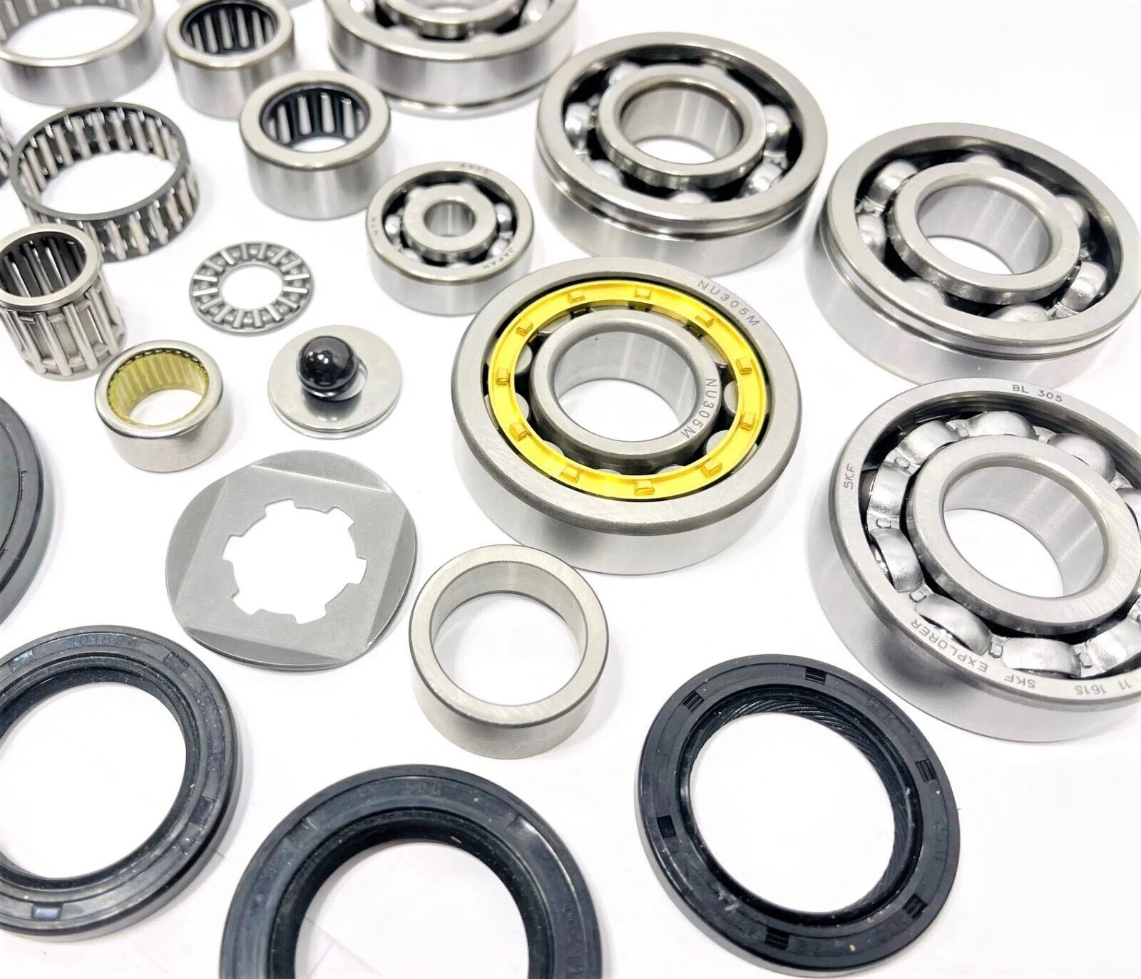 Banshee Bottom End Bearings Crank Trans Complete Motor Crankcase Bearing Kit Set - Image 3