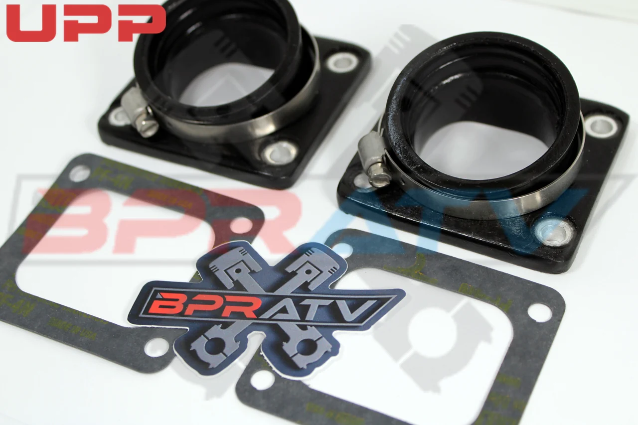 Banshee CHEETAH CUB UPP 38 39 40mm Carburetor Intake Manifolds + TITANIUM Bolts - Image 14