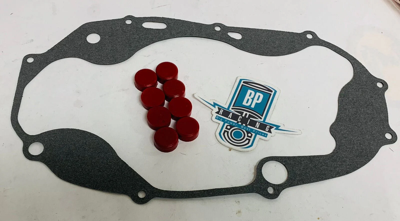 Banshee 350 UPP Clutch Basket RED Cushions Bushings Set Cover Gasket Heavy Duty
