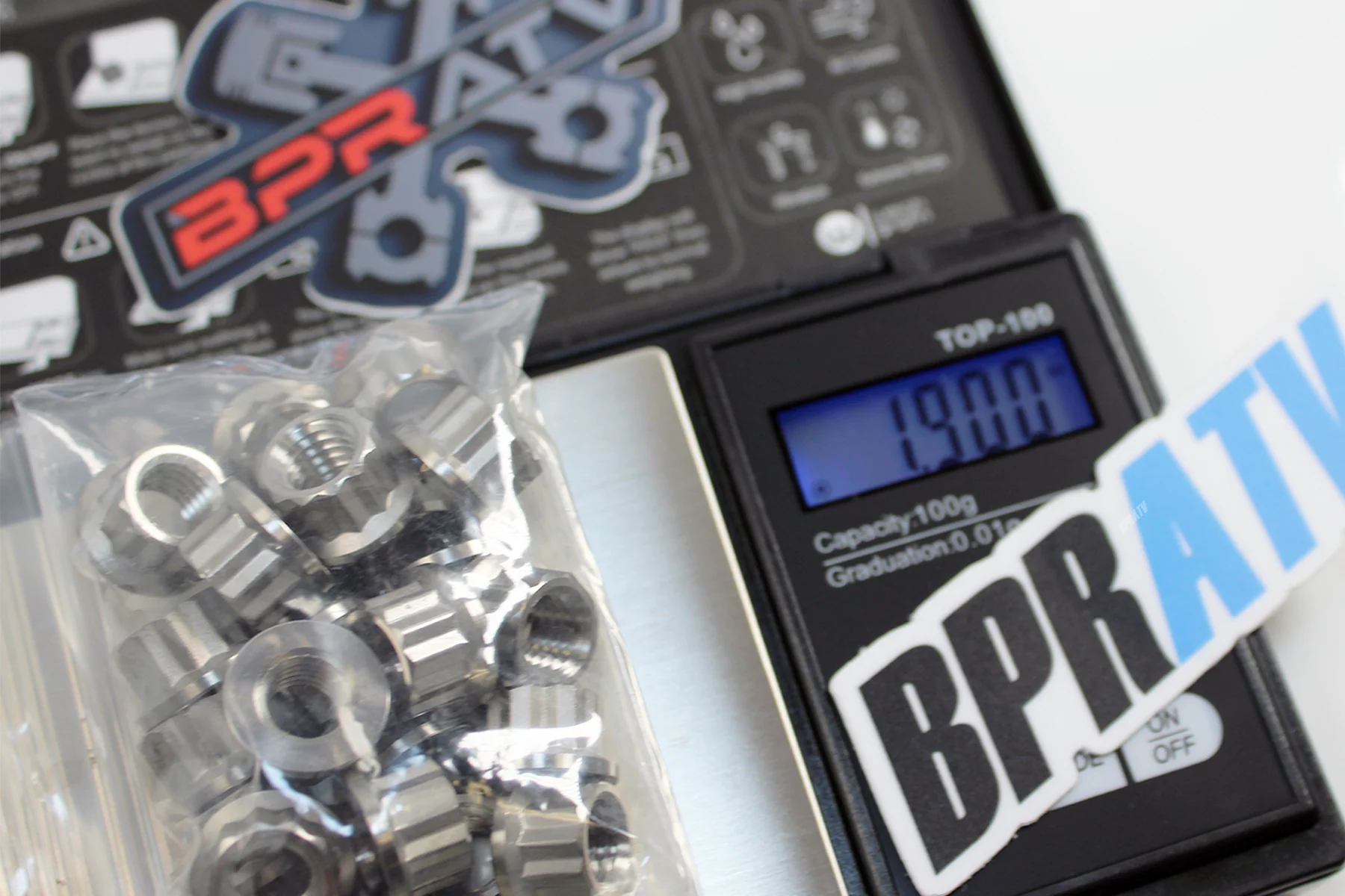 Banshee Complete Titanium Stud Nut Kit Ti Nuts Cases & Cylinder Head Nuts 1.9 OZ - Image 17