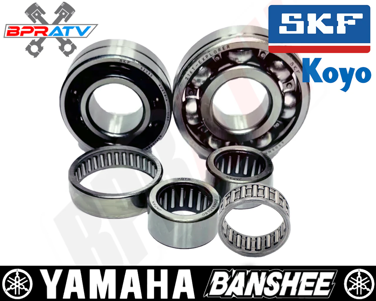 Banshee Crank Trans Rod Bearings Truly Complete Motor Engine Bottom Bearing Kit - Image 8