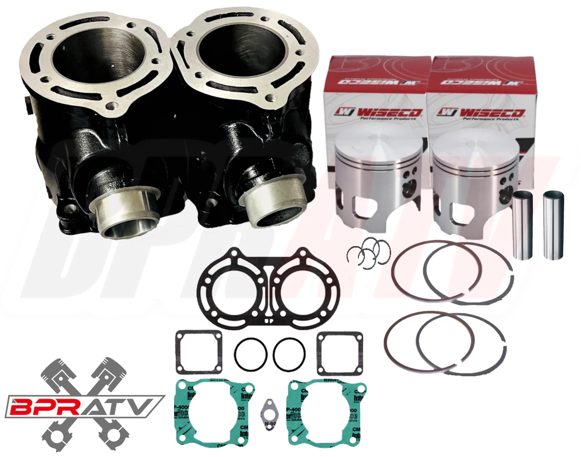 Banshee Cylinders Complete Rebuilt Motor Engine Top Bottom End Rebuild Parts Kit - Image 3