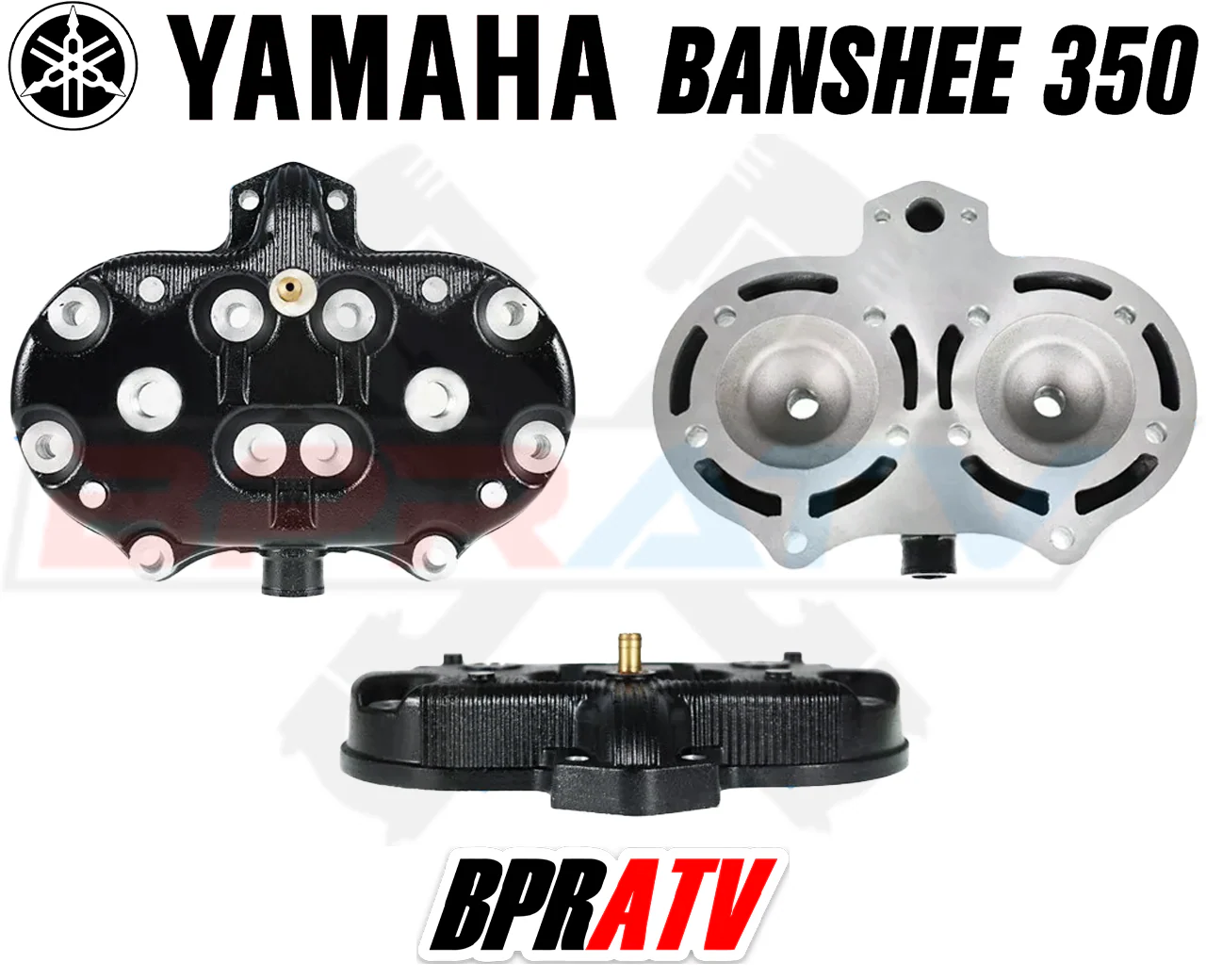 Banshee Cylinders Wiseco Piston Complete Motor Engine Top Bottom End Rebuild Kit - Image 10