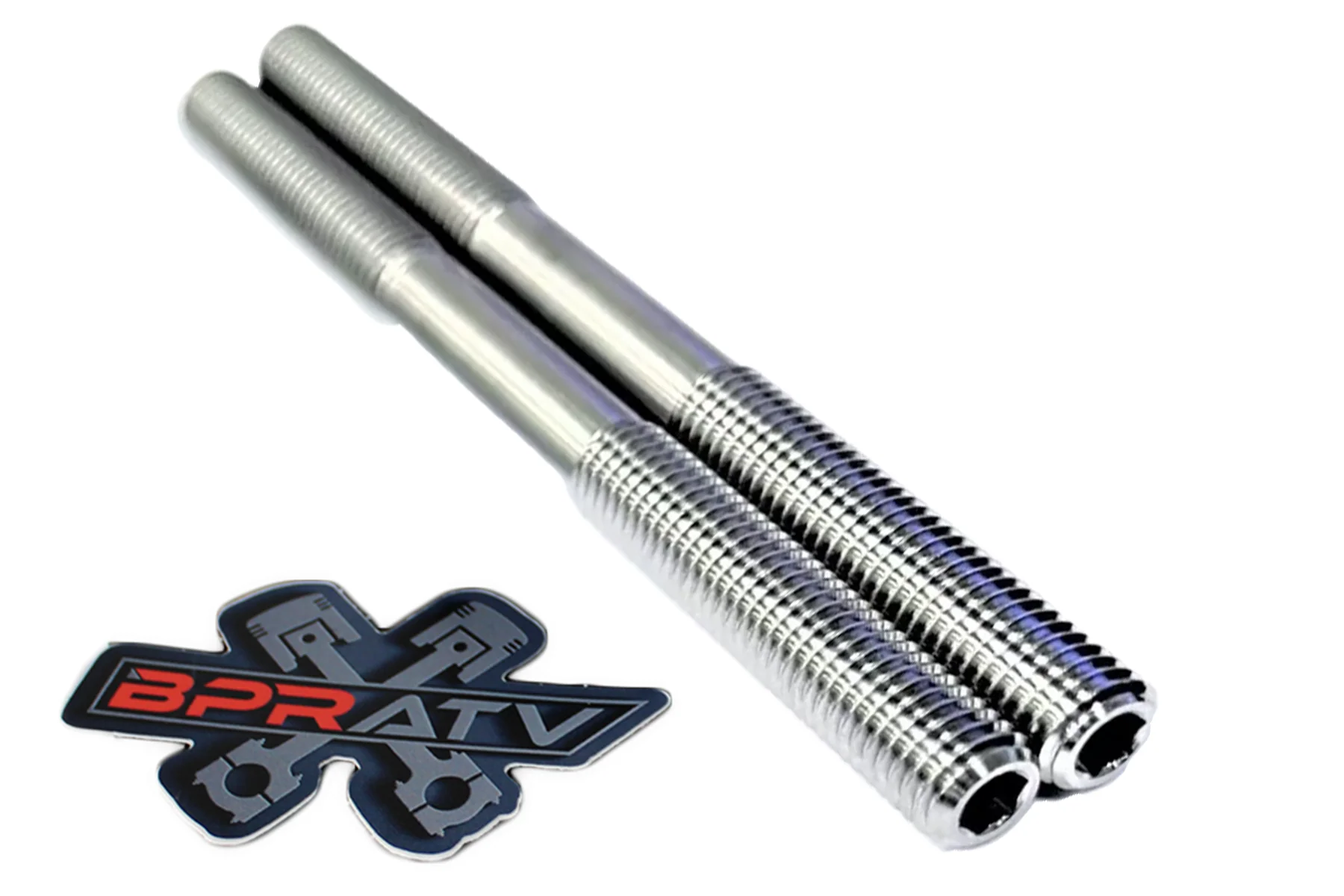 Banshee DM Cheetah Super Cub Cylinder Stud Extenders TITANIUM Replacement Studs - Image 2