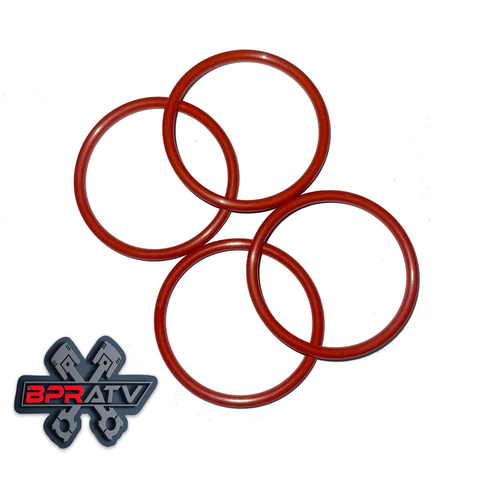 Yamaha Banshee Stock Exhaust Orings Head Pipe Gaskets Silicone O-ring Set of 4 - Image 2