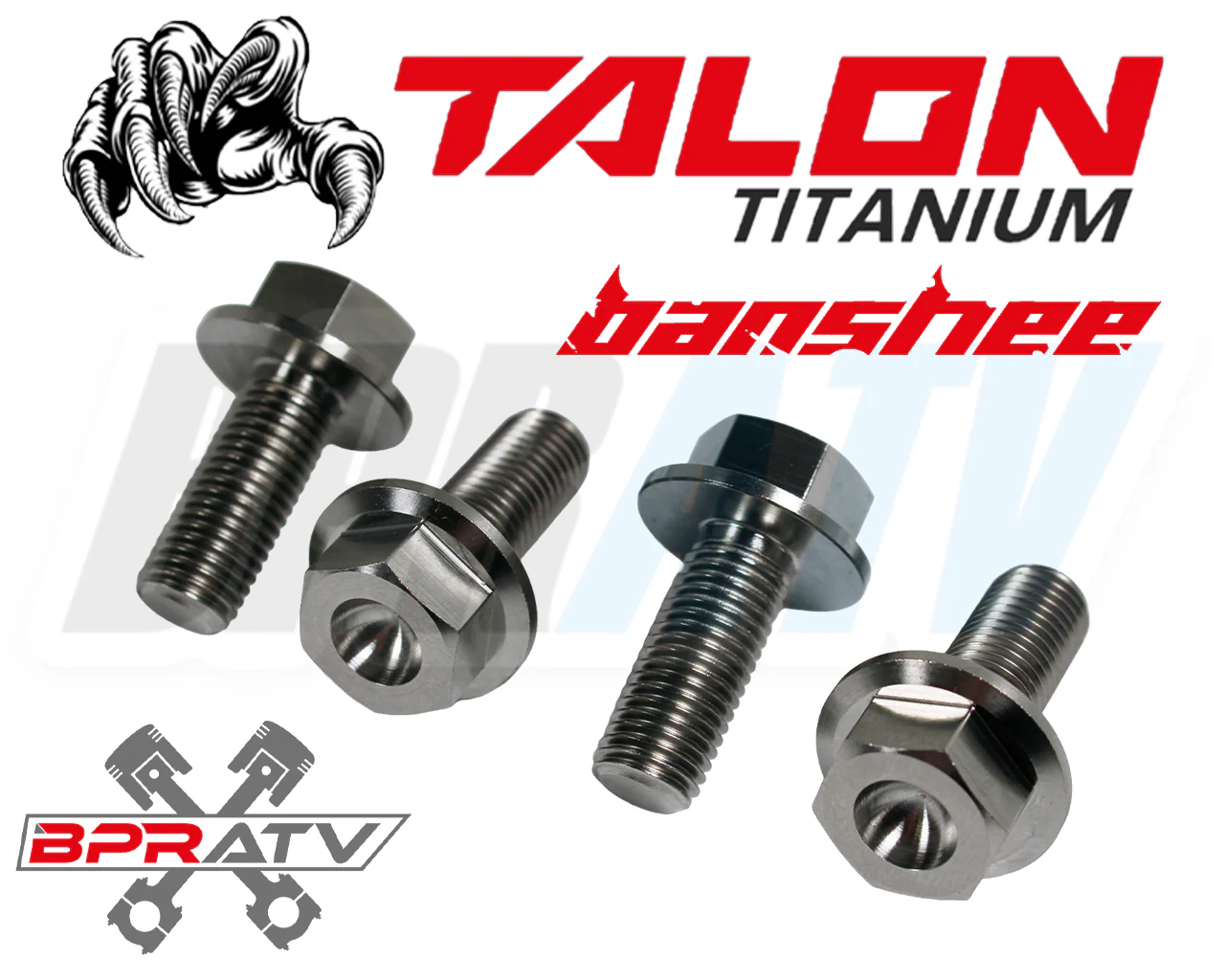 Banshee Foot Peg Bolts TITANIUM Banshee 350 Pegs Flange Bolts Set 95822-10025-00 - Image 7