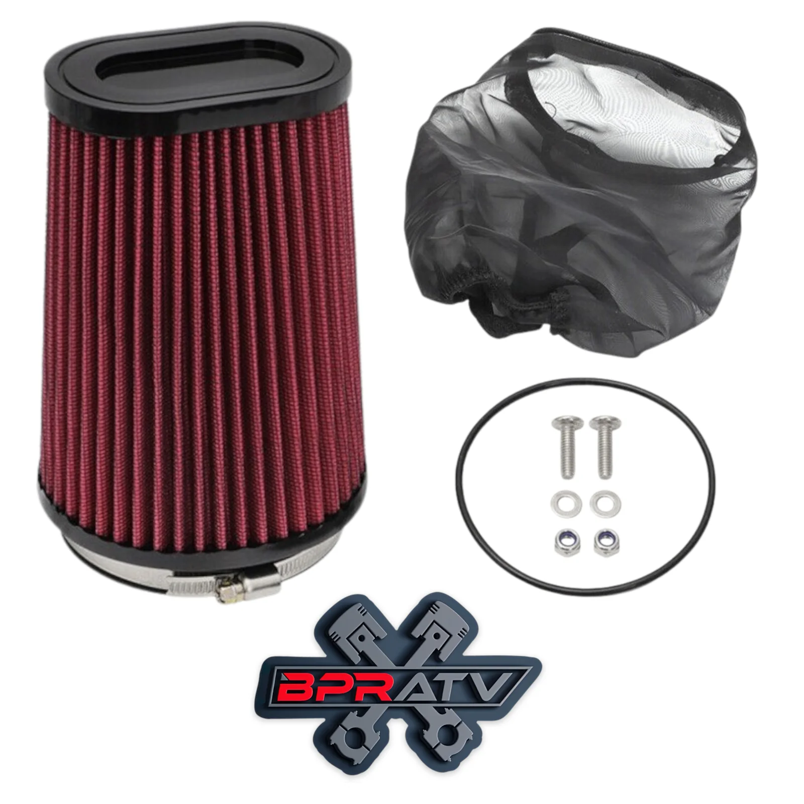 Banshee Pro Flo Flow Kit Billet Manifold K&N Style Proflow Air Intake Filter Kit - Image 2