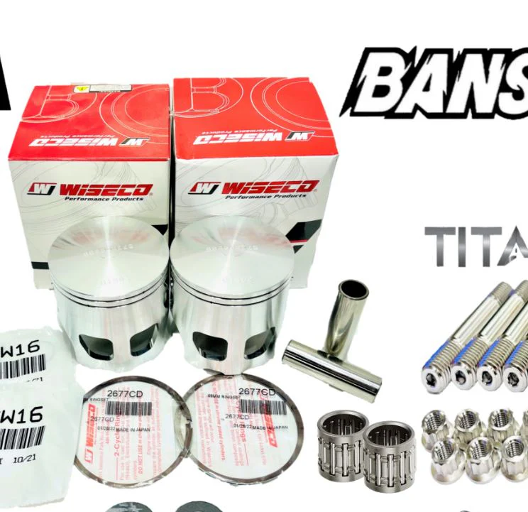 Banshee Rebuild Kit Wiseco 513M06400 Hotrods Top Bottom End Assembly Redo Parts - Image 3