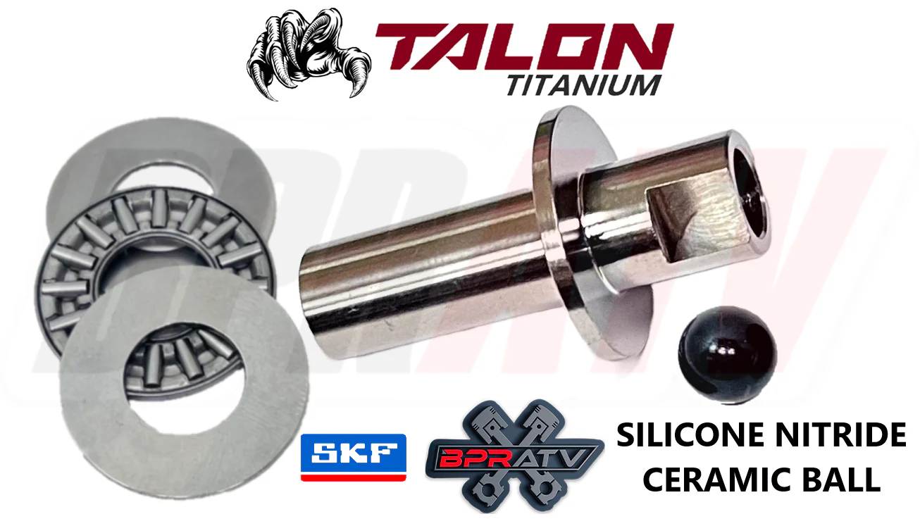 Banshee Talon Clutch Kit Heavy Duty Plates Titanium Pusher Bearing Mod Cushions - Image 36