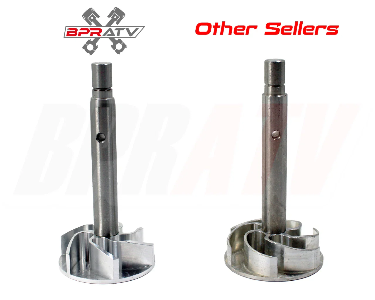 Banshee Water Pump Rebuild Kit Billet Impeller + Gear Cometic BPRATV OEM Upgrade - Image 6