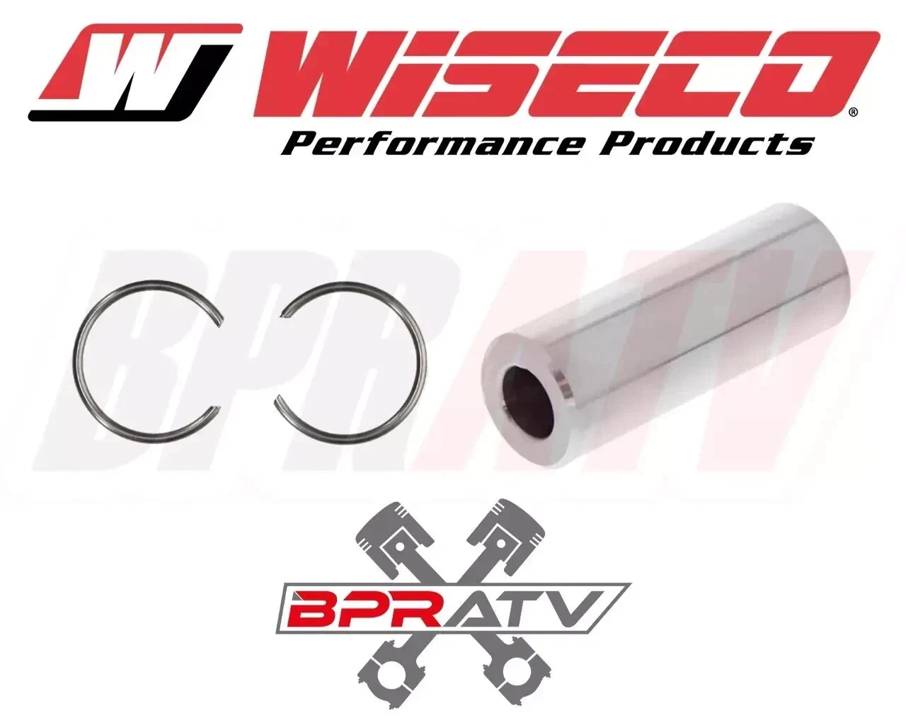 Banshee Wiseco 513M06475 Pistons +.75mm Oversize Pro Lite Forged Piston Set Pair - Image 14