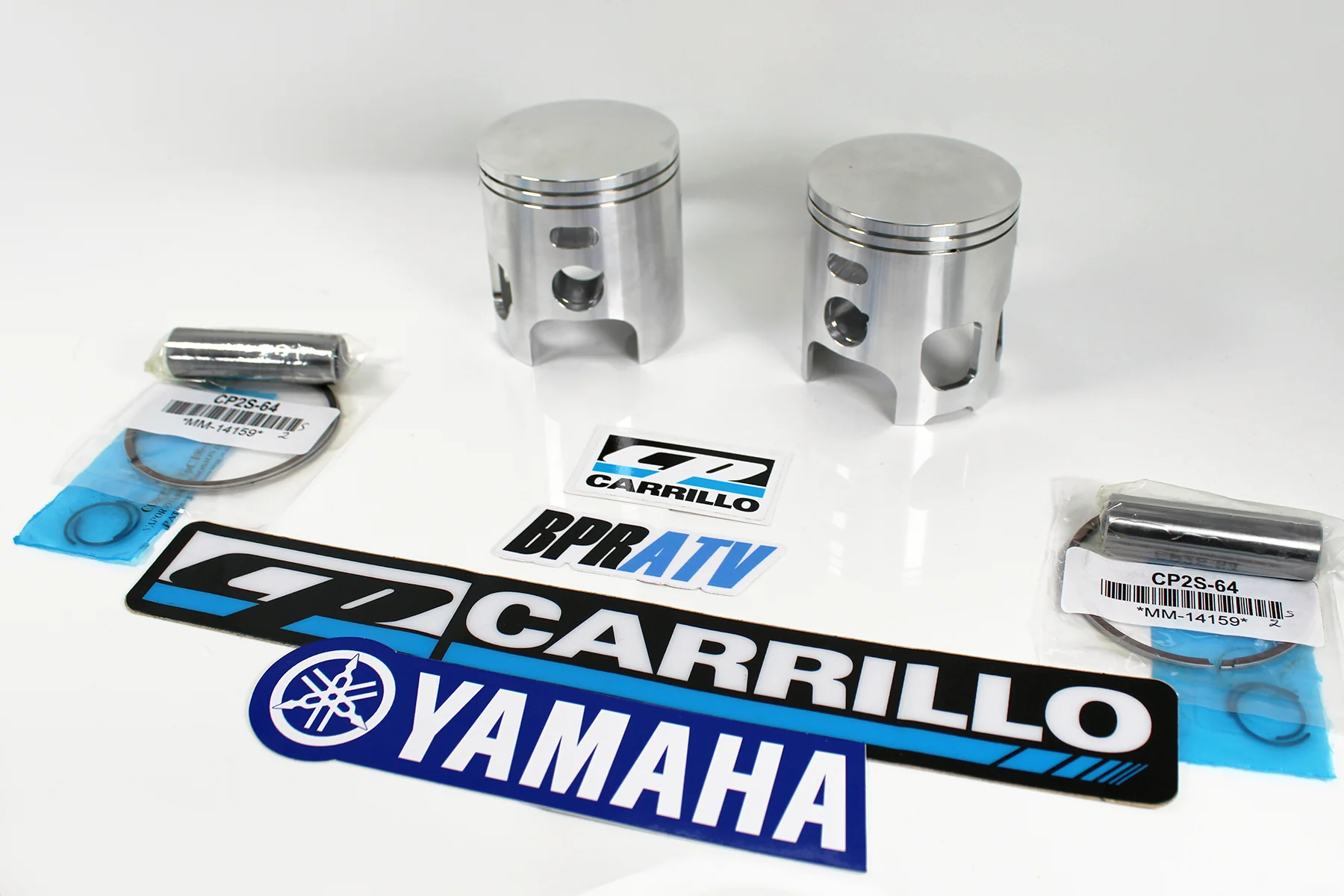 Banshee Yamaha CP-Carrillo 66mm Forged Piston Kit Big Bore High RPM Race Ready - Image 15