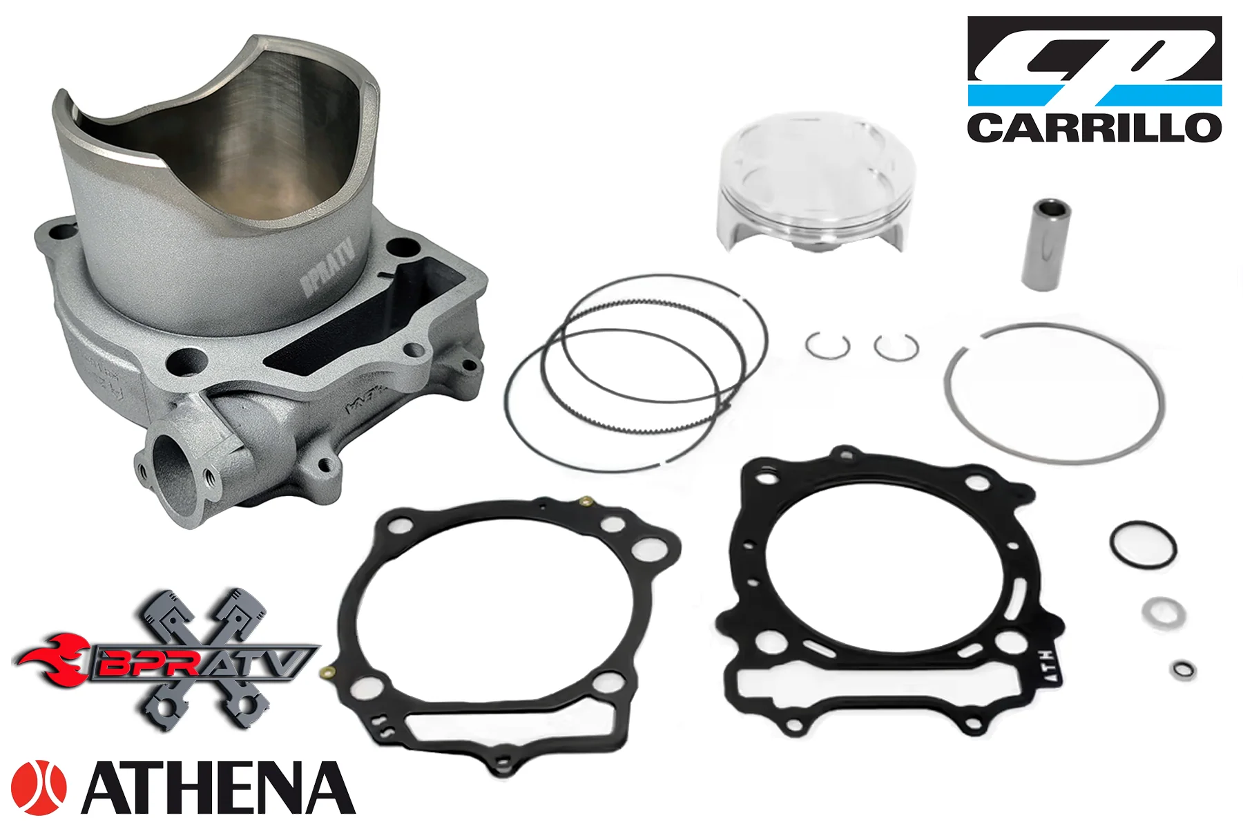 Best 08+ RMZ450 RMZ 450 Athena Big Bore Kit 100mm Cylinder P400510100016 Top End - Image 10