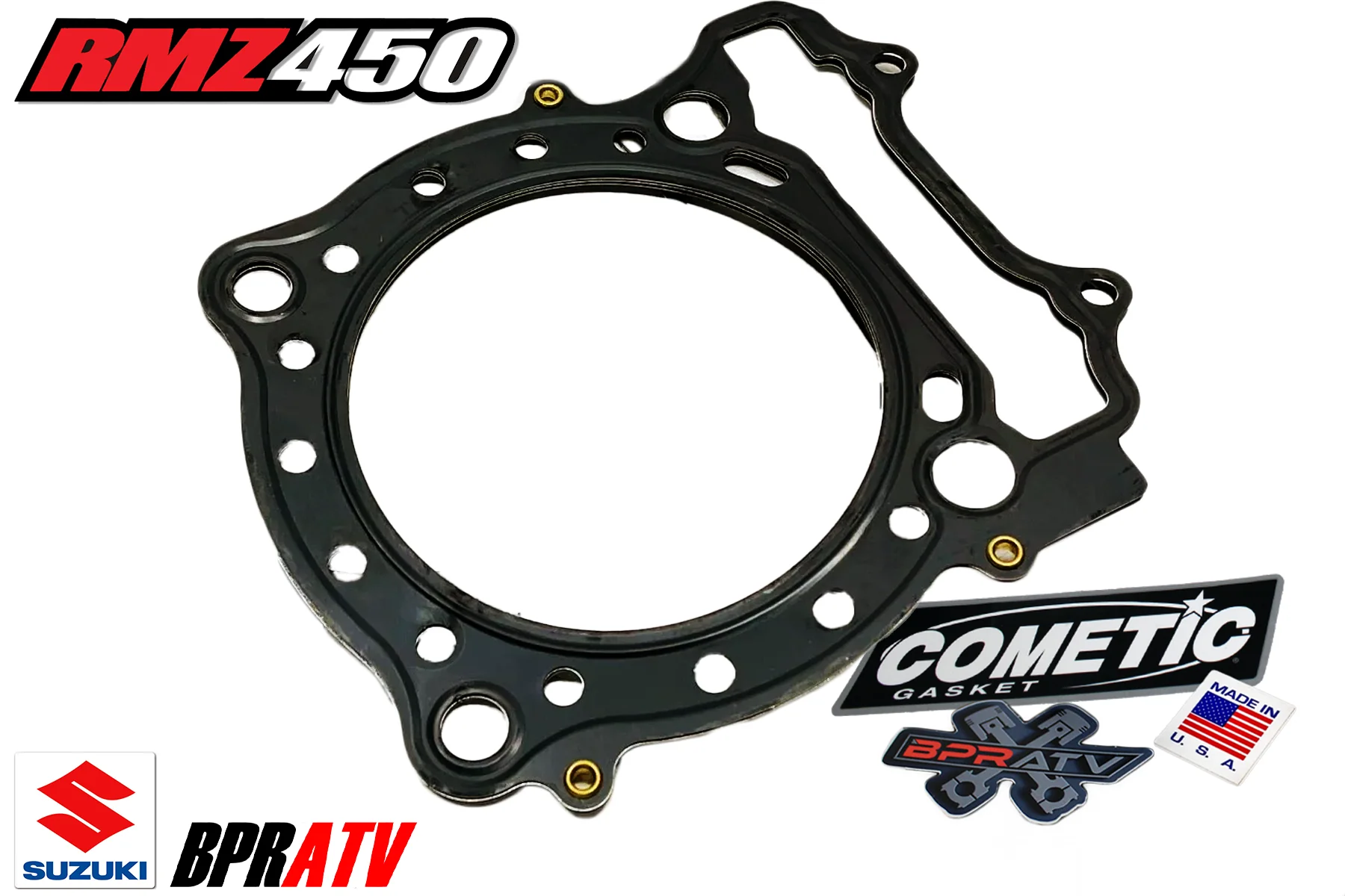 Best 08+ RMZ450 RMZ 450 Athena Big Bore Kit 100mm Cylinder P400510100016 Top End - Image 13