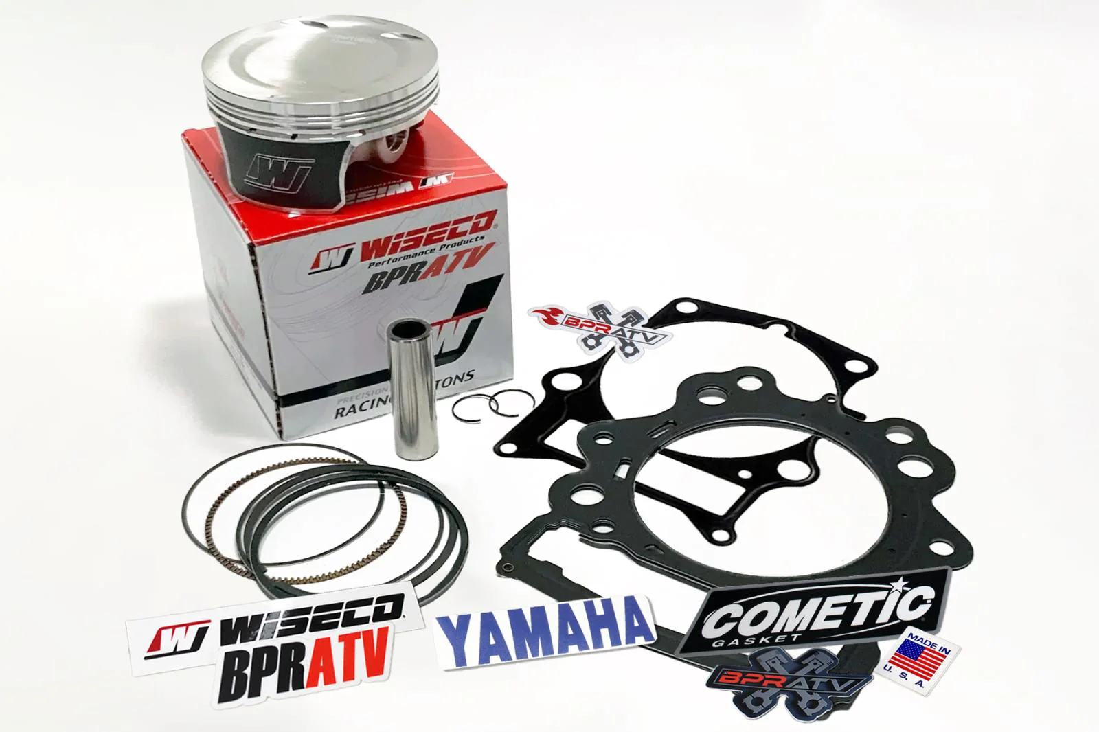 Best Raptor 700 Rebuild Kit Top Bottom End Stock OEM Bore Motor Engine Assembly - Image 2