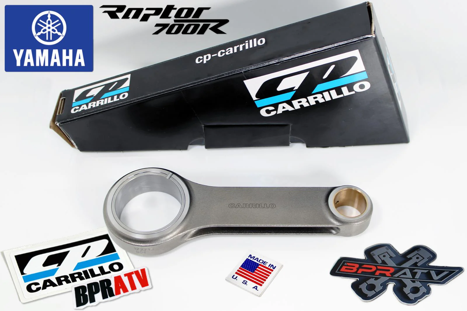 Best Raptor 700 Stroker Crank Carrillo Rod +5mm Stroke Hot Rods 4178 Crankshaft! - Image 5