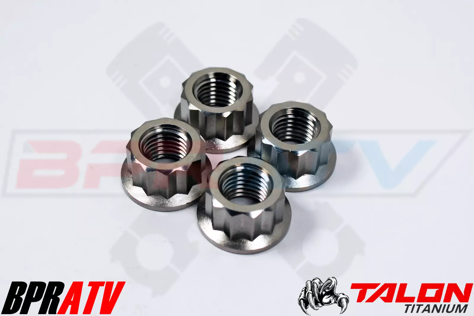 Best RZR Pro XP Turbo S S4 Ti Exhaust Studs Titanium Stud Bolt 12 Point Nuts Kit - Image 15