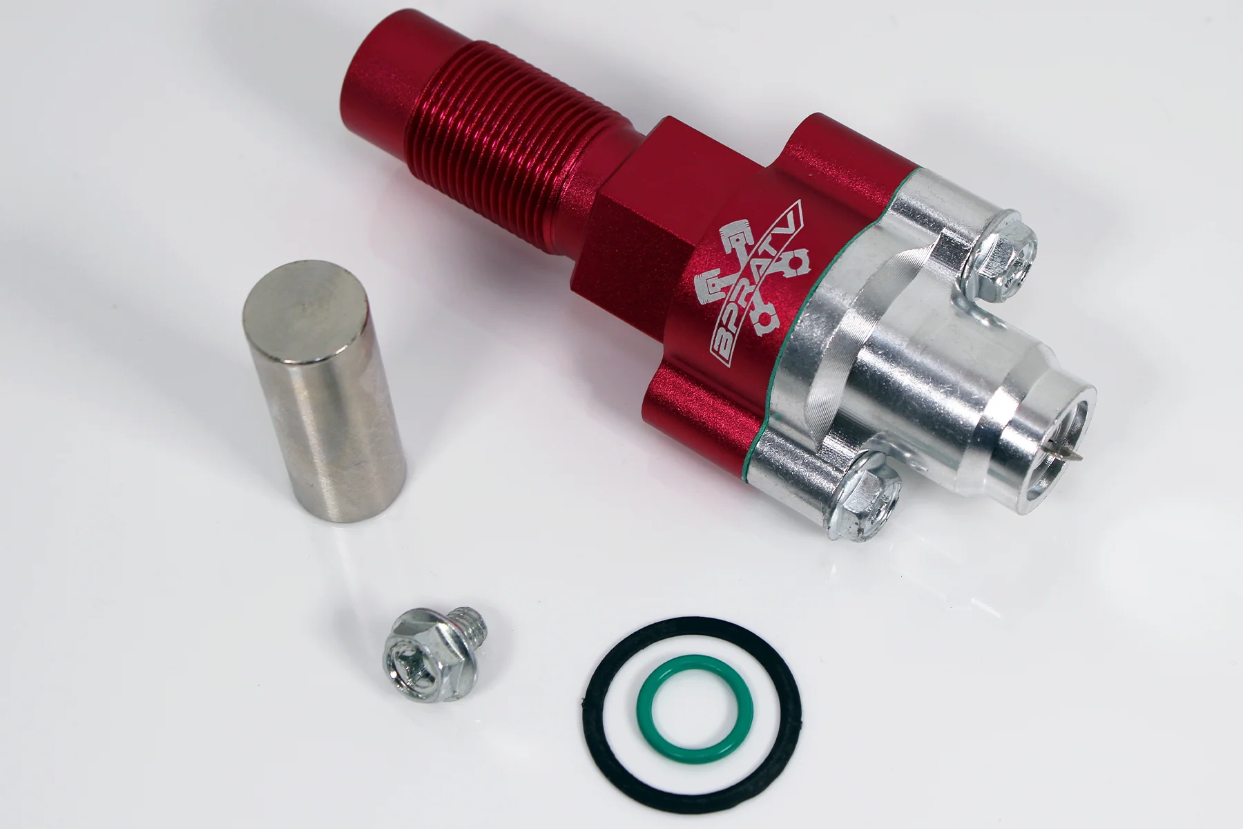 Best RZR XP 1000 Universal Cam Chain Tensioner Conversion Kit RED CNC Timing Kit - Image 12