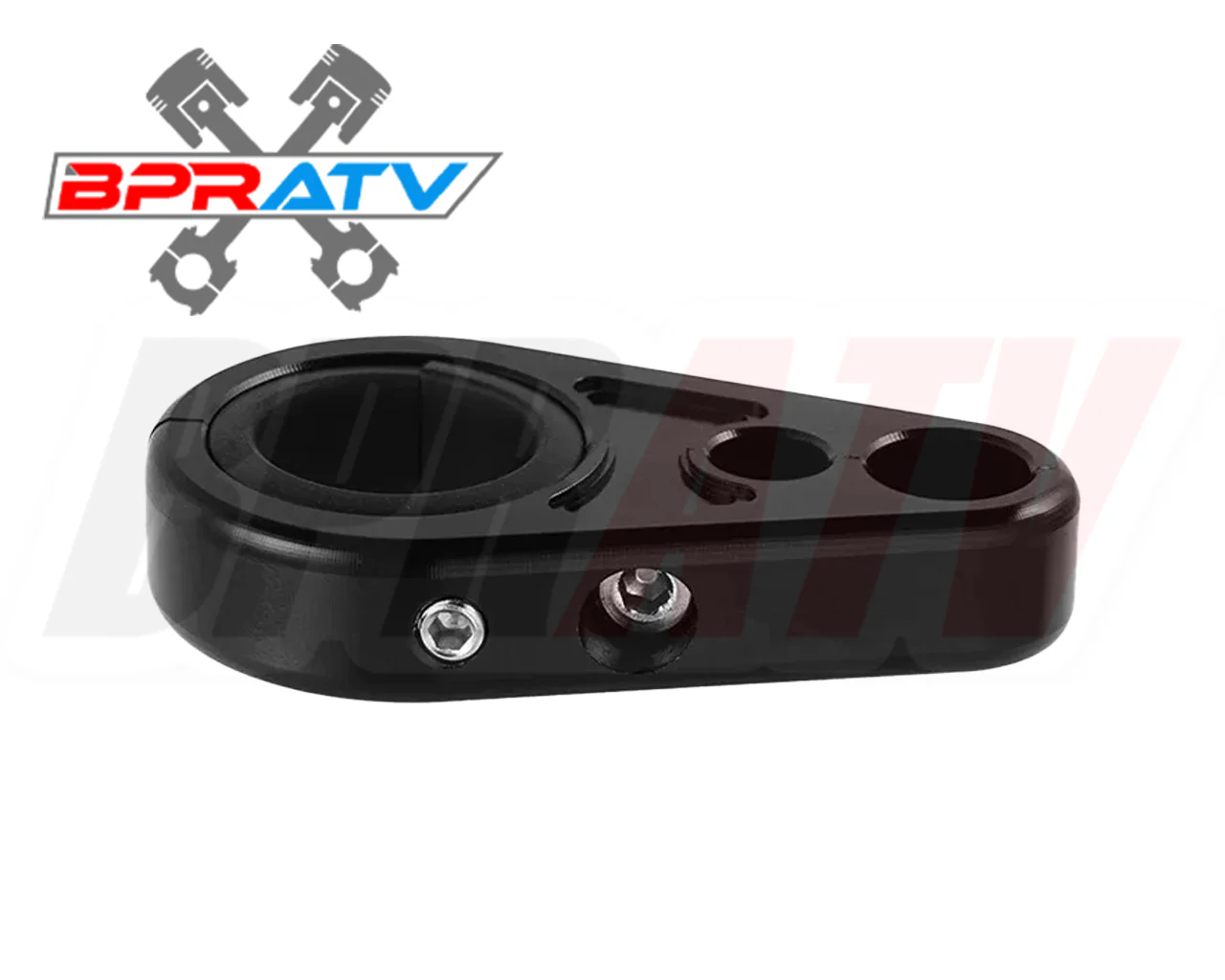 Billet Black Front A-Arm Brake Line Clamps Honda TRX 400EX 400X 700XX TRX450R ER - Image 5