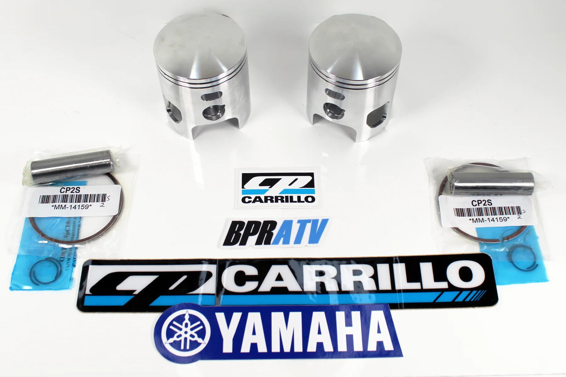 Blaster 200 YFS200 CP Carrillo Piston Kit 68mm +2 Top End Rebuild Shindy Bearing - Image 10