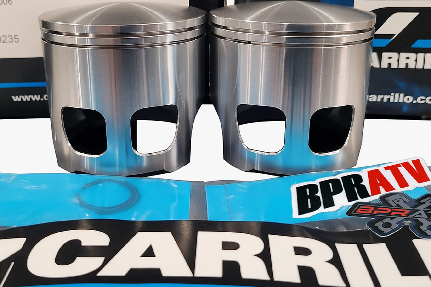 Blaster 200 YFS200 CP Carrillo Piston Kit 68mm +2 Top End Rebuild Shindy Bearing - Image 8