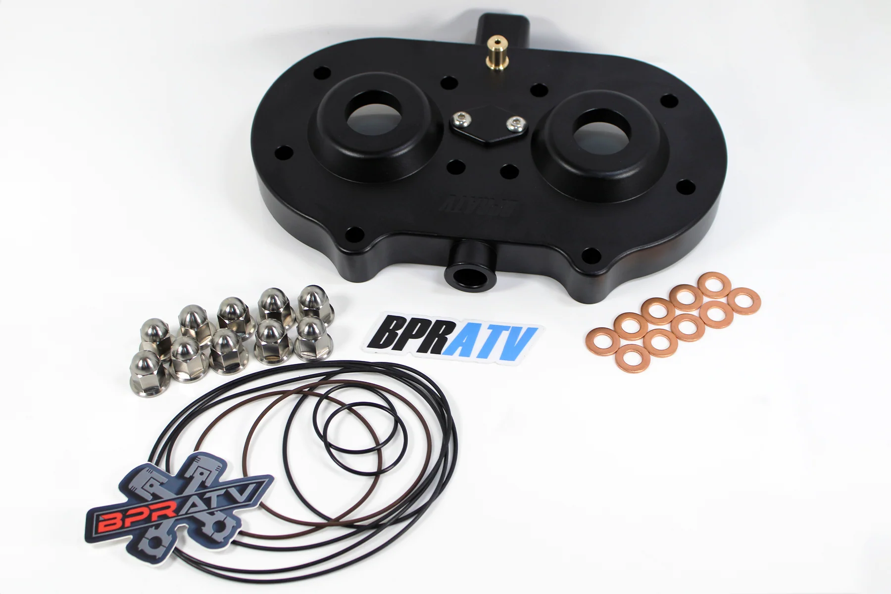 BPRATV Banshee TITAN-Talon BLACK Billet Performance Cool Head Kit Titanium Nut - Image 4