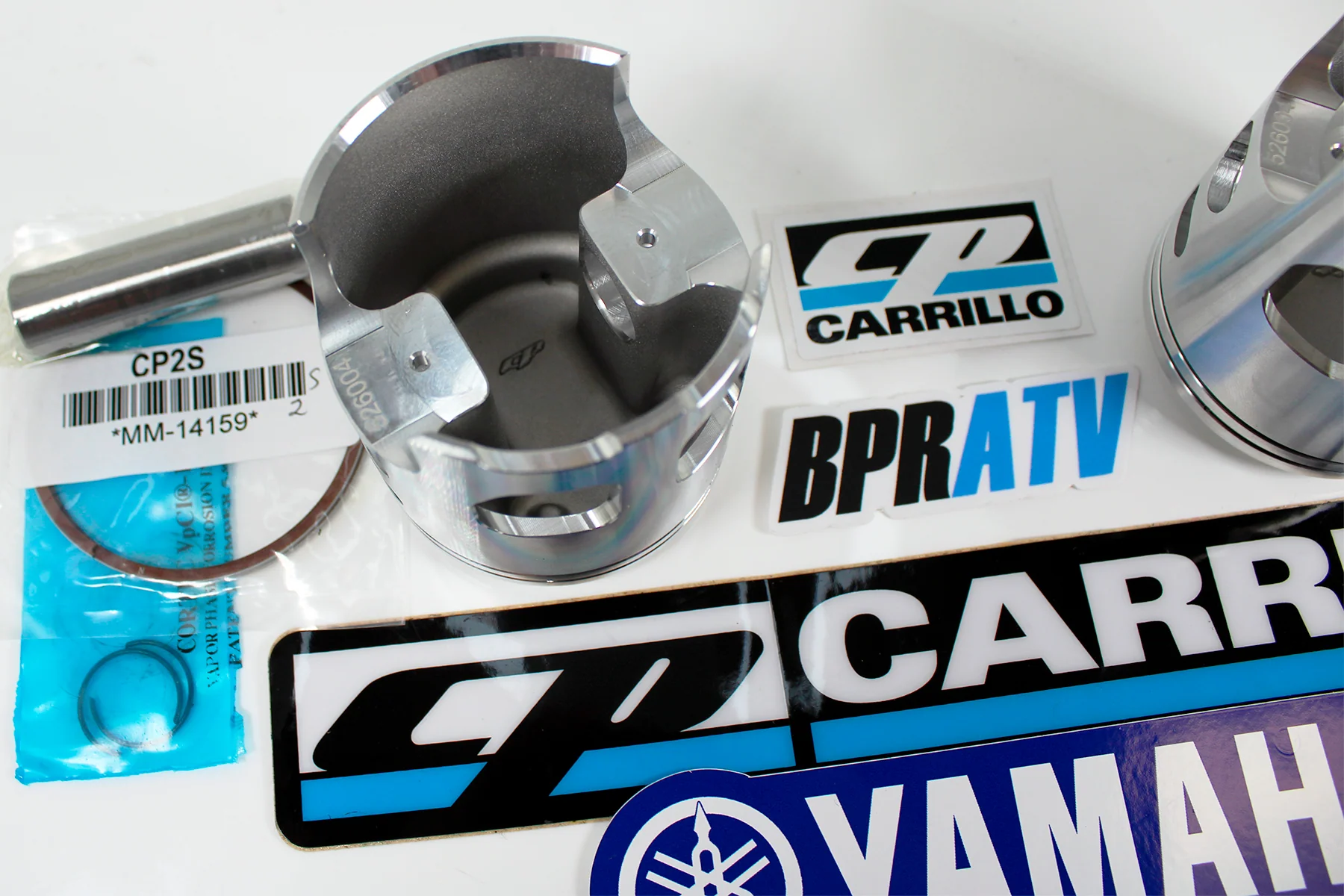 BPRATV Banshee CP-Carrillo 66mm Pistons Big Bore Cometic Gaskets Top End Rebuild - Image 17