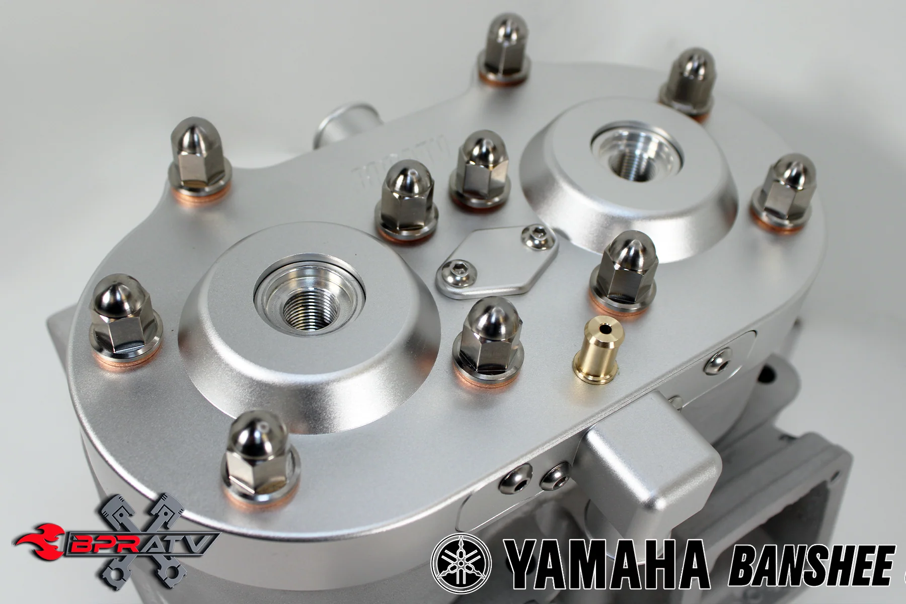 BPRATV Banshee CUB TITAN-Talon Billet Performance Cool Head Kit Titanium Nuts - Image 2