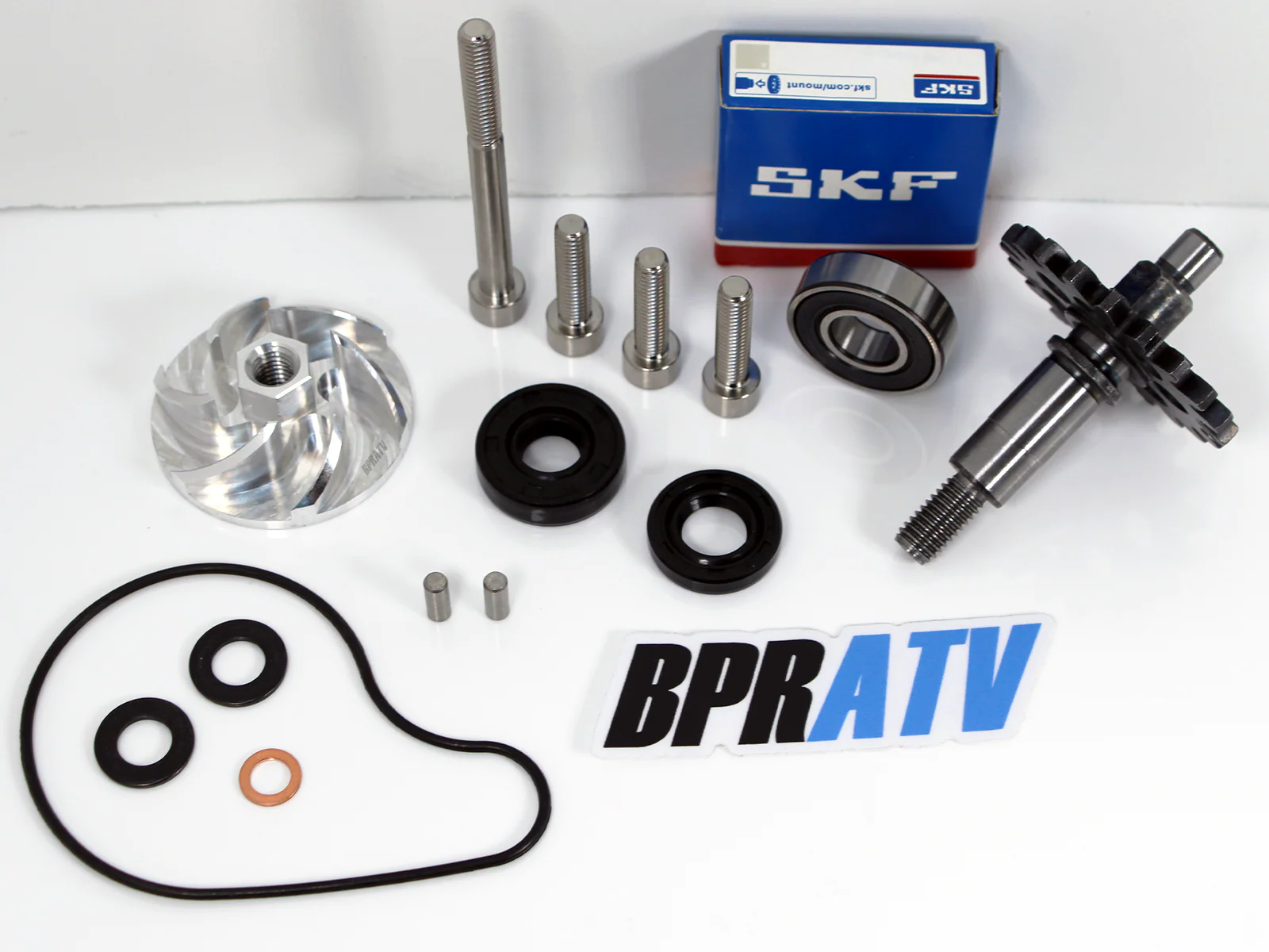 BPRATV CNC Water Pump Impeller Shaft Gear Kit for Yamaha WR250F YZ250F 2001-2013 - Image 5