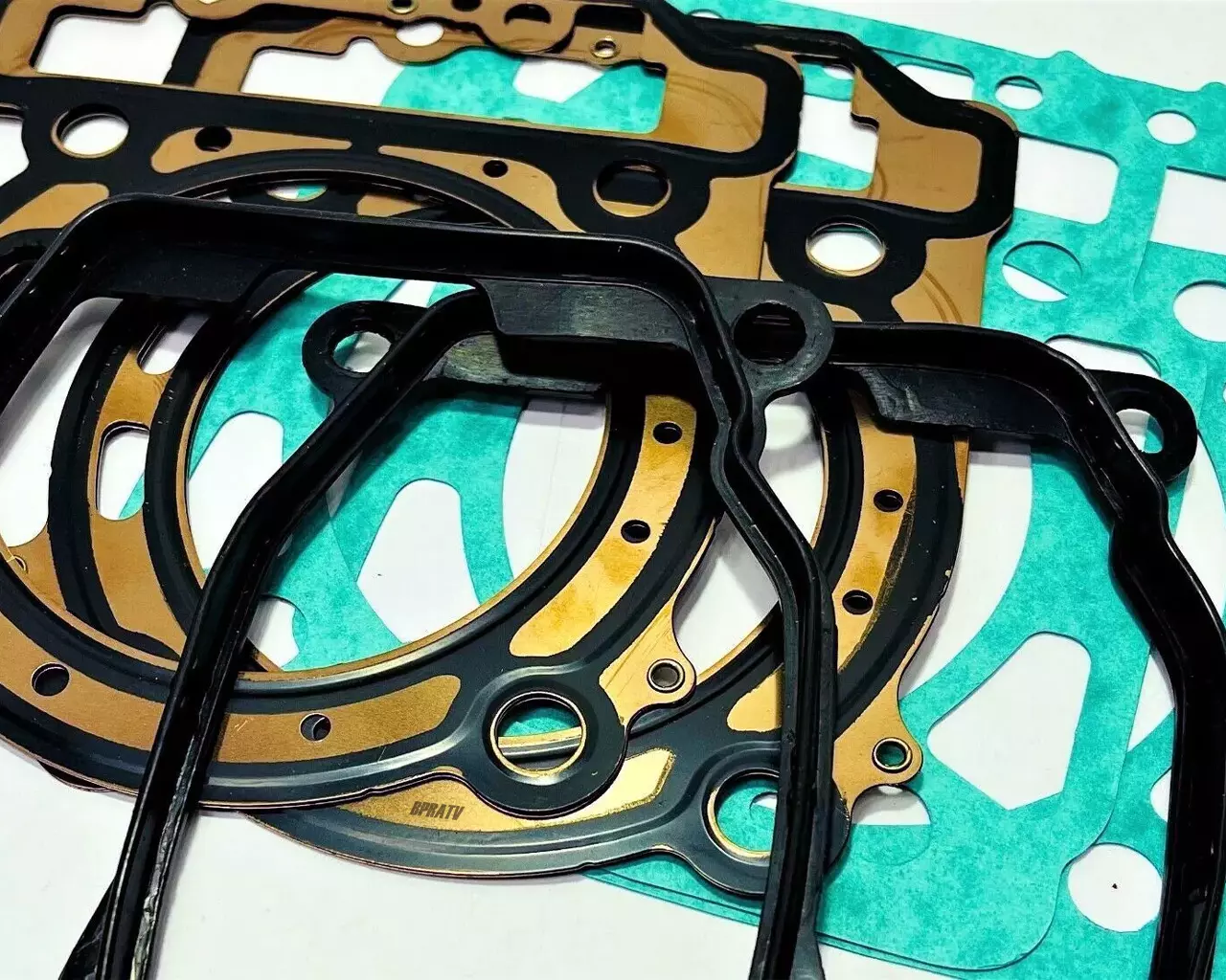 Commander 800 1000 Gasket Kit Complete Top Bottom End Gasket Seals Set H2O Pump! - Image 13